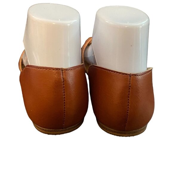 Time and Tru Herarche Sandals Women's Size 7 Brown Memory Foam Flat Shoes NWOT - Picture 5 of 7